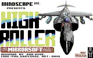 High Roller screenshot 2 for Commodore 64